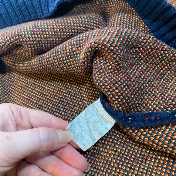 Vintage oversized Tunic cotton knit sweater small medium large retro 80’s 90’s - Picture 6 of 10